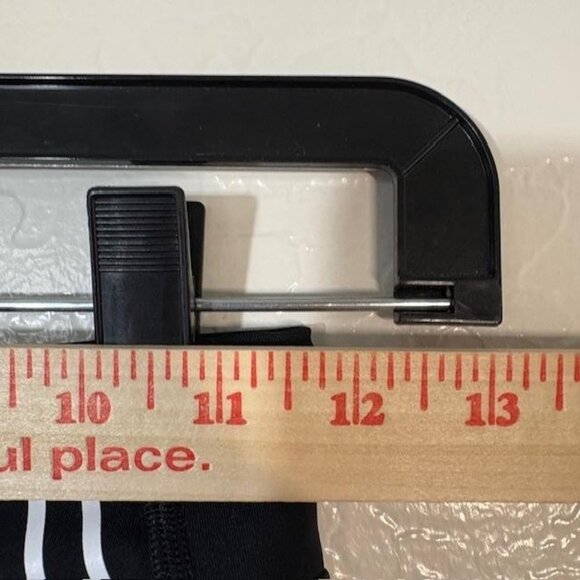 Savage X Fenty Sport Bike Shorts Womens Small Black Athletic High Rise Stretch - Picture 6 of 8